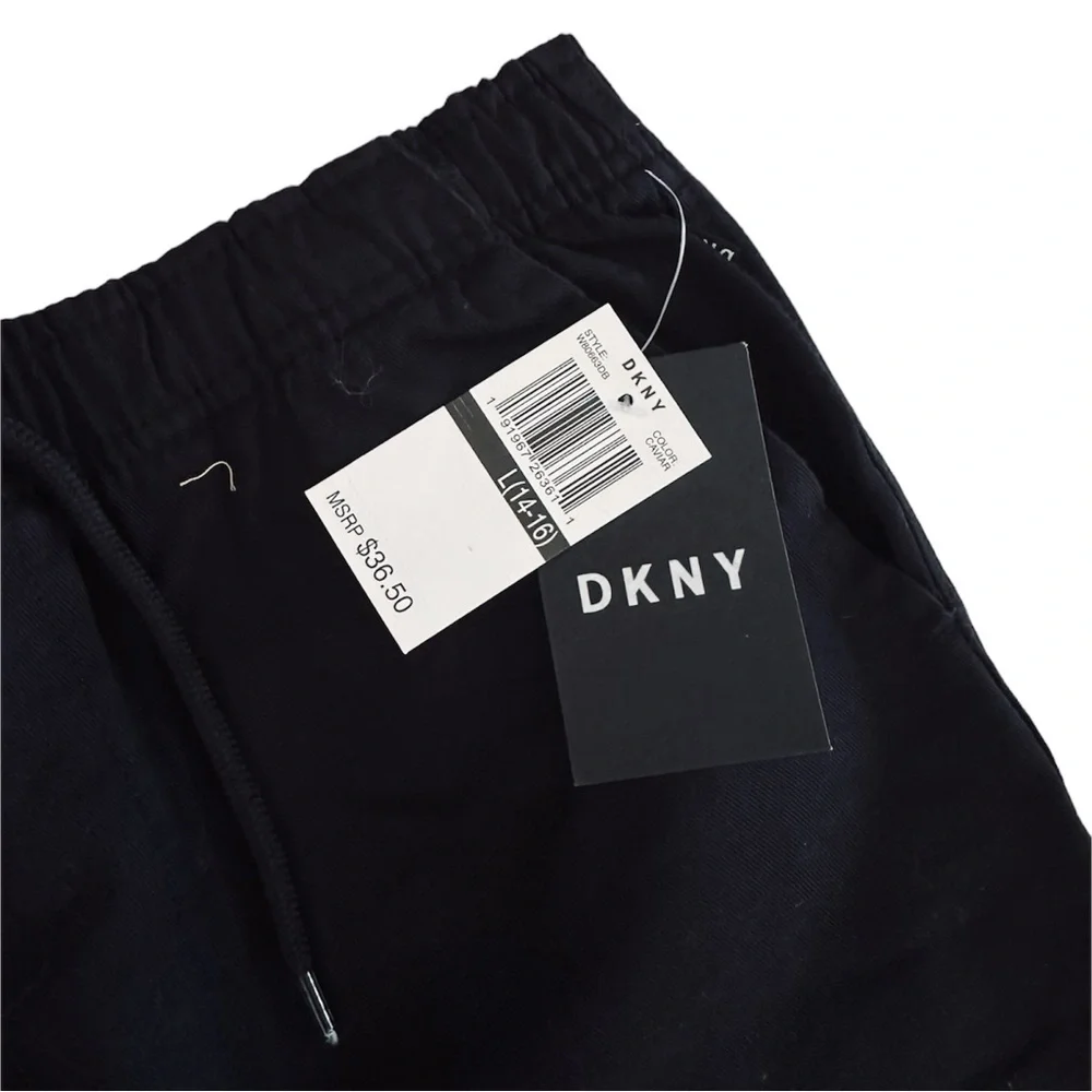 DKNY Boys’ Black Shorts - Size Large (14/16) - Brand New with Tags